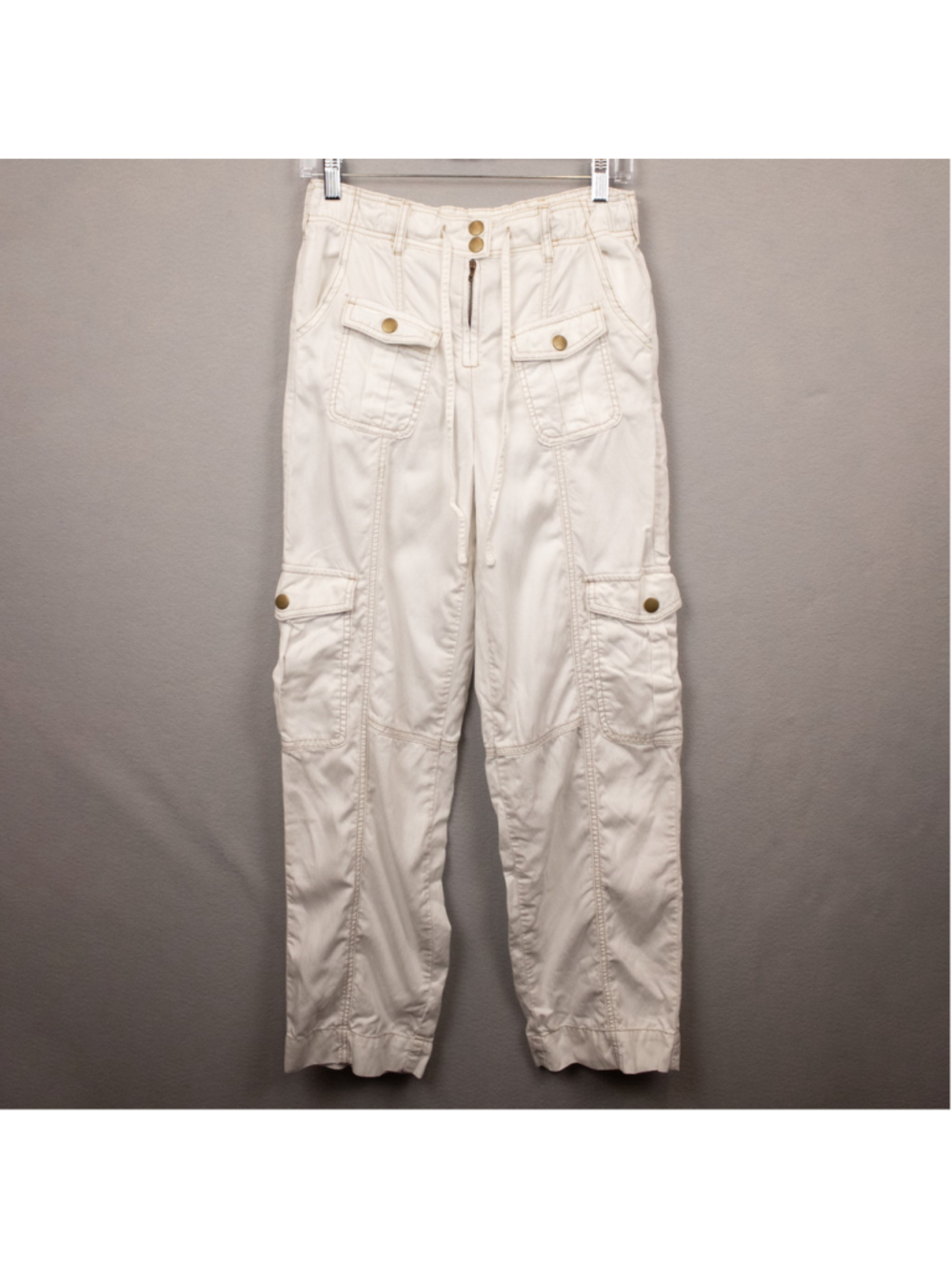 Altar'd State white cargo utility pants-XS